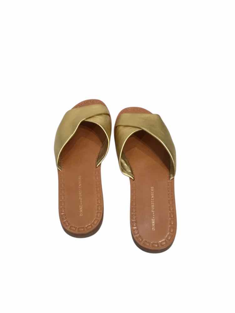 diane von furstenberg Gold Size 5.5 Shoes