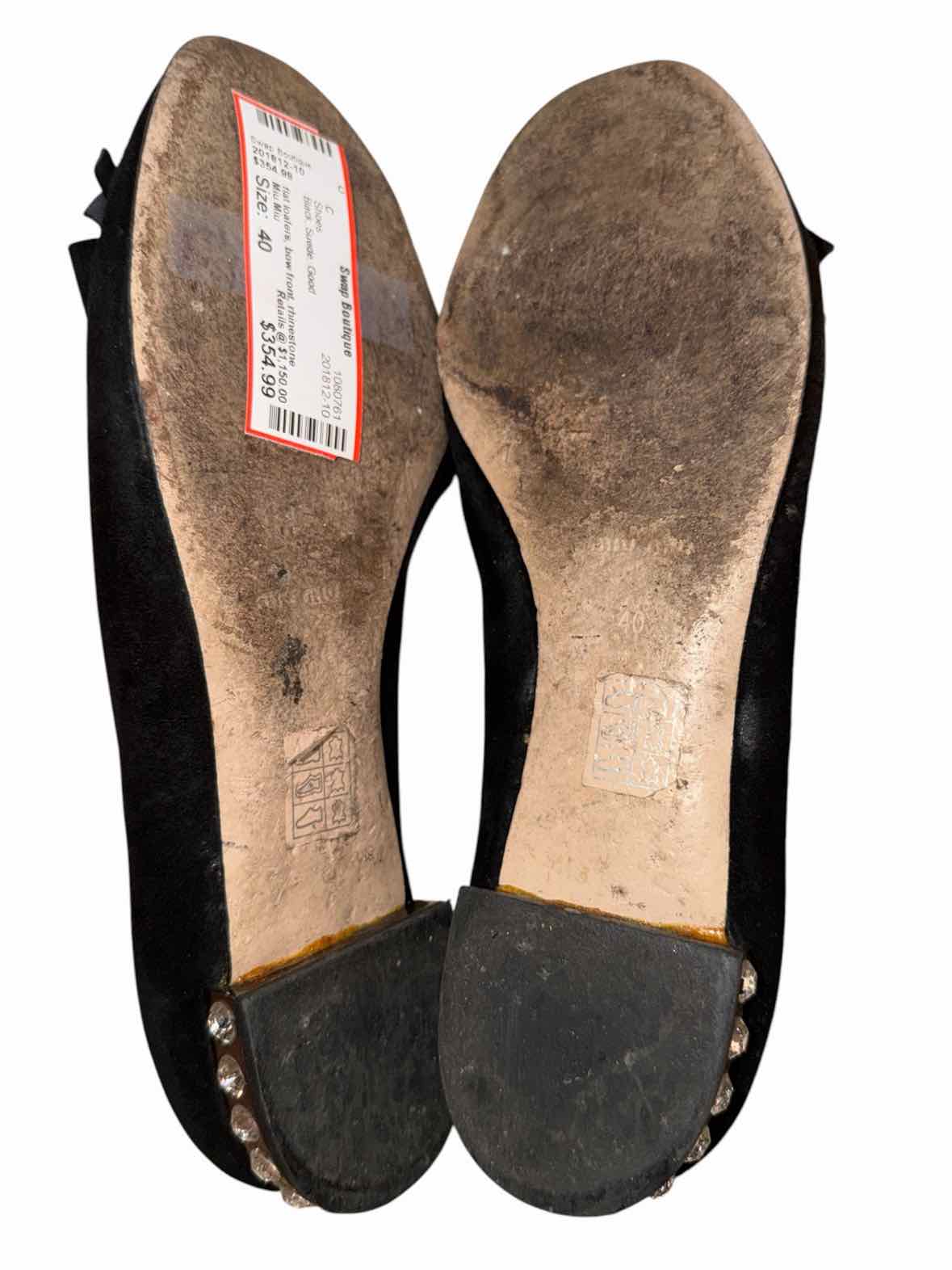 Miu Miu Black Size 40 Shoes