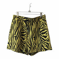 Queen of Sparkles Yellow and Black Size L Shorts