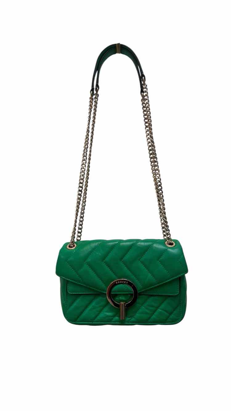 Sandro Green Handbag