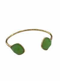 Stella & Dot Gold and Green Jewelry