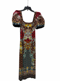 alice + olivia Black Multi Size 8 Dress