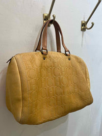 Carolina Herrera Andy 7 Yellow Handbag