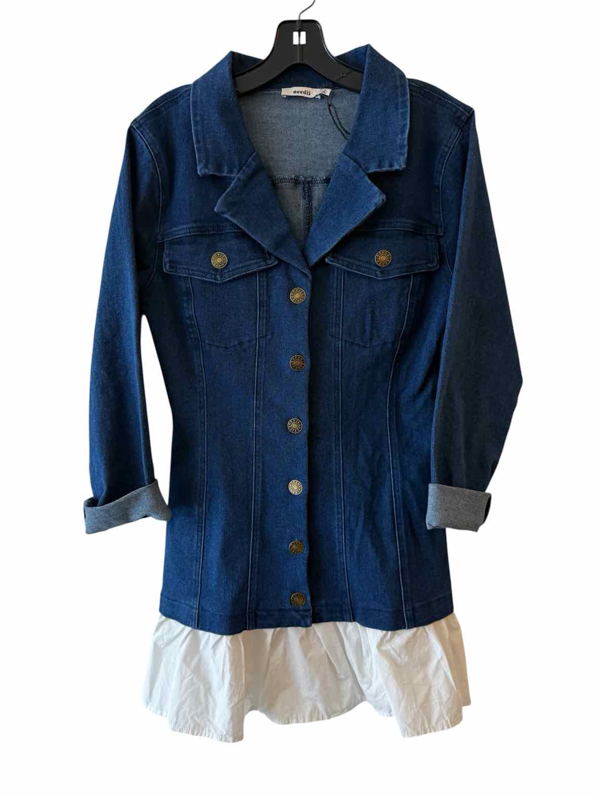 needii Dark Wash Size M Dress