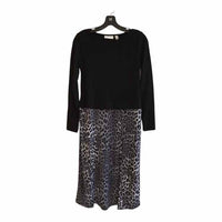 Susan Graver Black and Grey Size XXS Dress