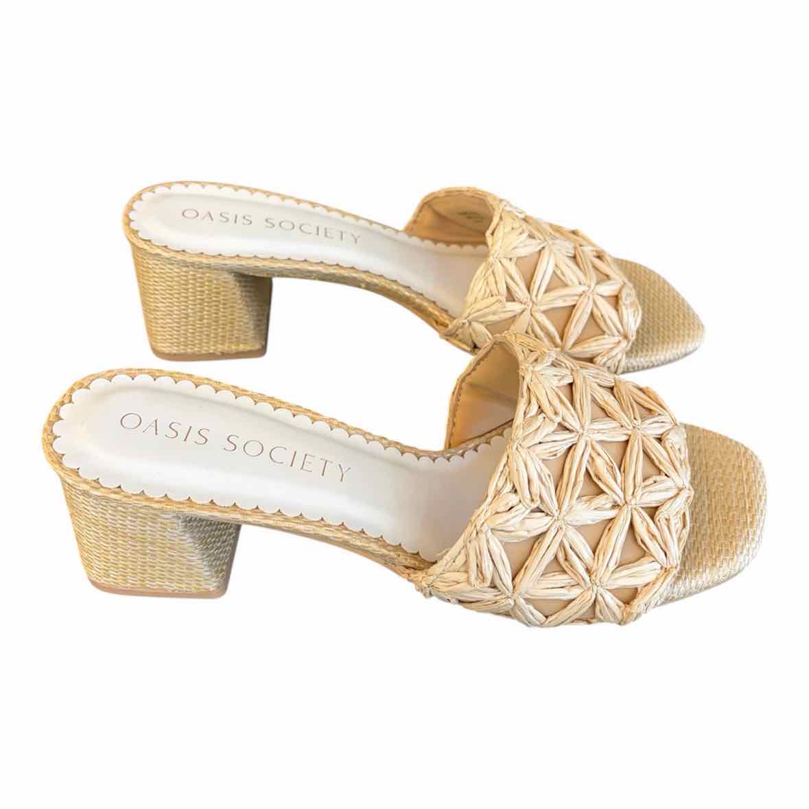 Oasis Society Tan Size 8.5 Shoes