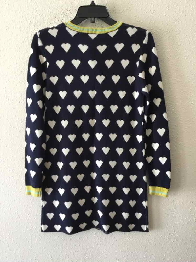 Feature Navy and White Size S Dress
