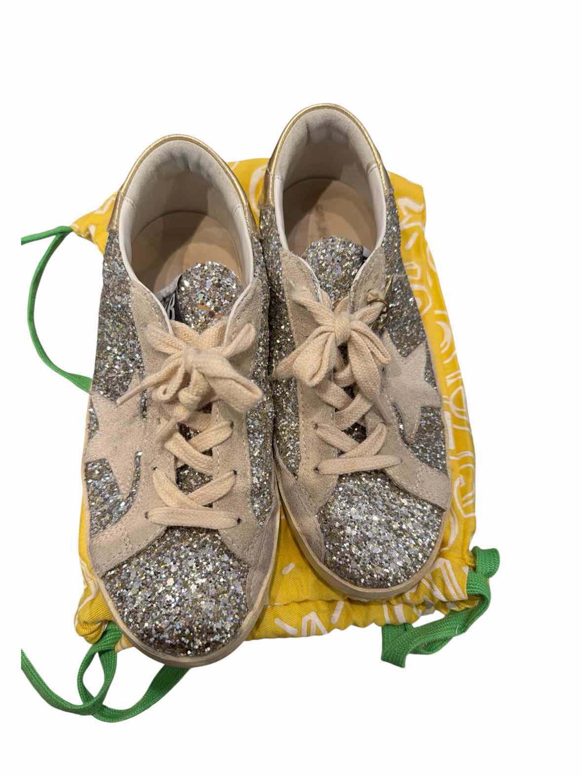 Golden Goose sparkly silver Size 34 Shoes