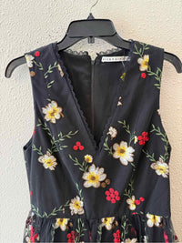 alice + olivia Black Size 8 Dress
