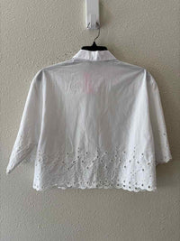 Zara White Size L Shirt