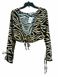 Pretty Garbage Black/Beige Size L Blouse