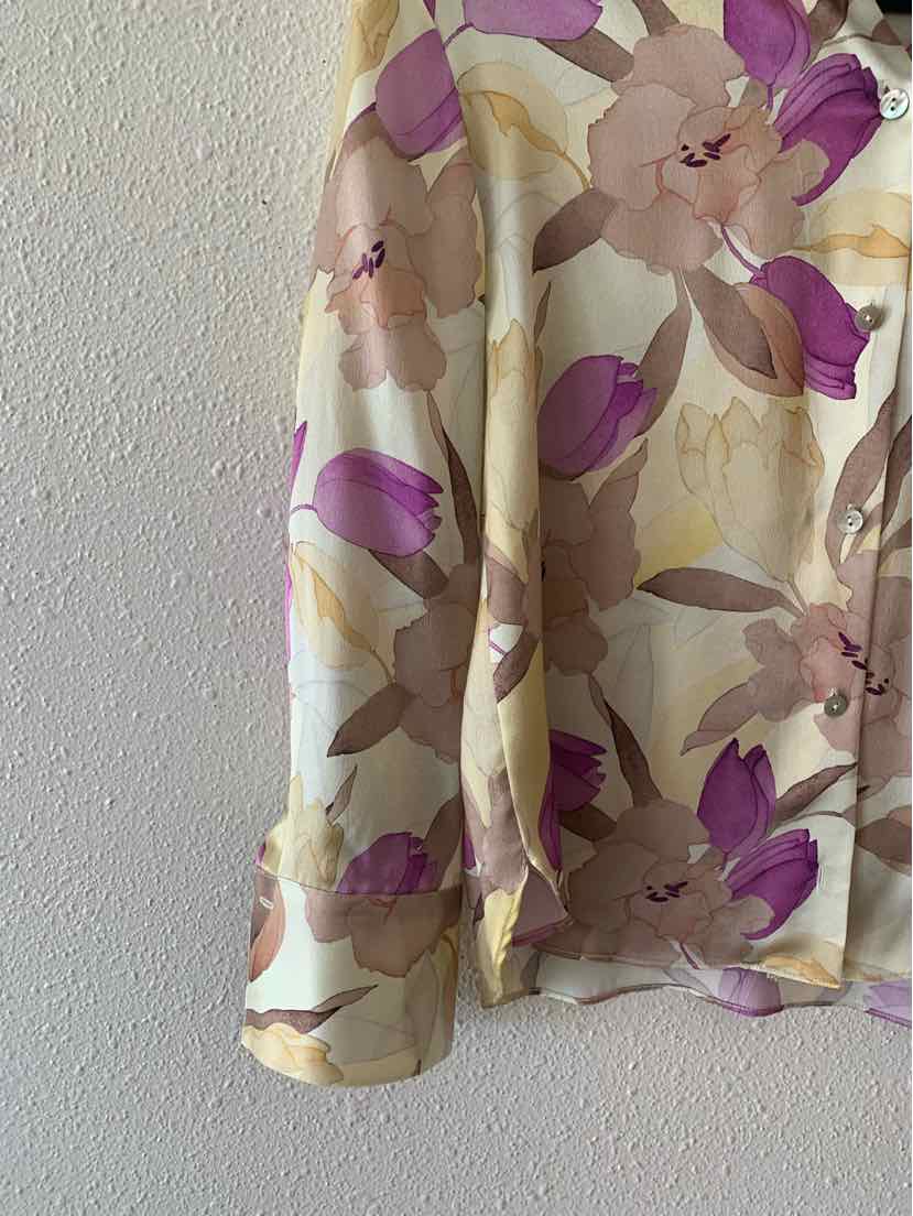 Vince Cream Multi Size XS Blouse