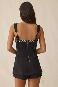 For Love and Lemons Black Size XXS Romper