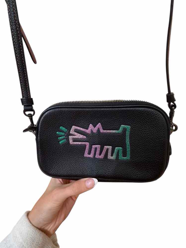 Coach Black Keith Haring Handbag