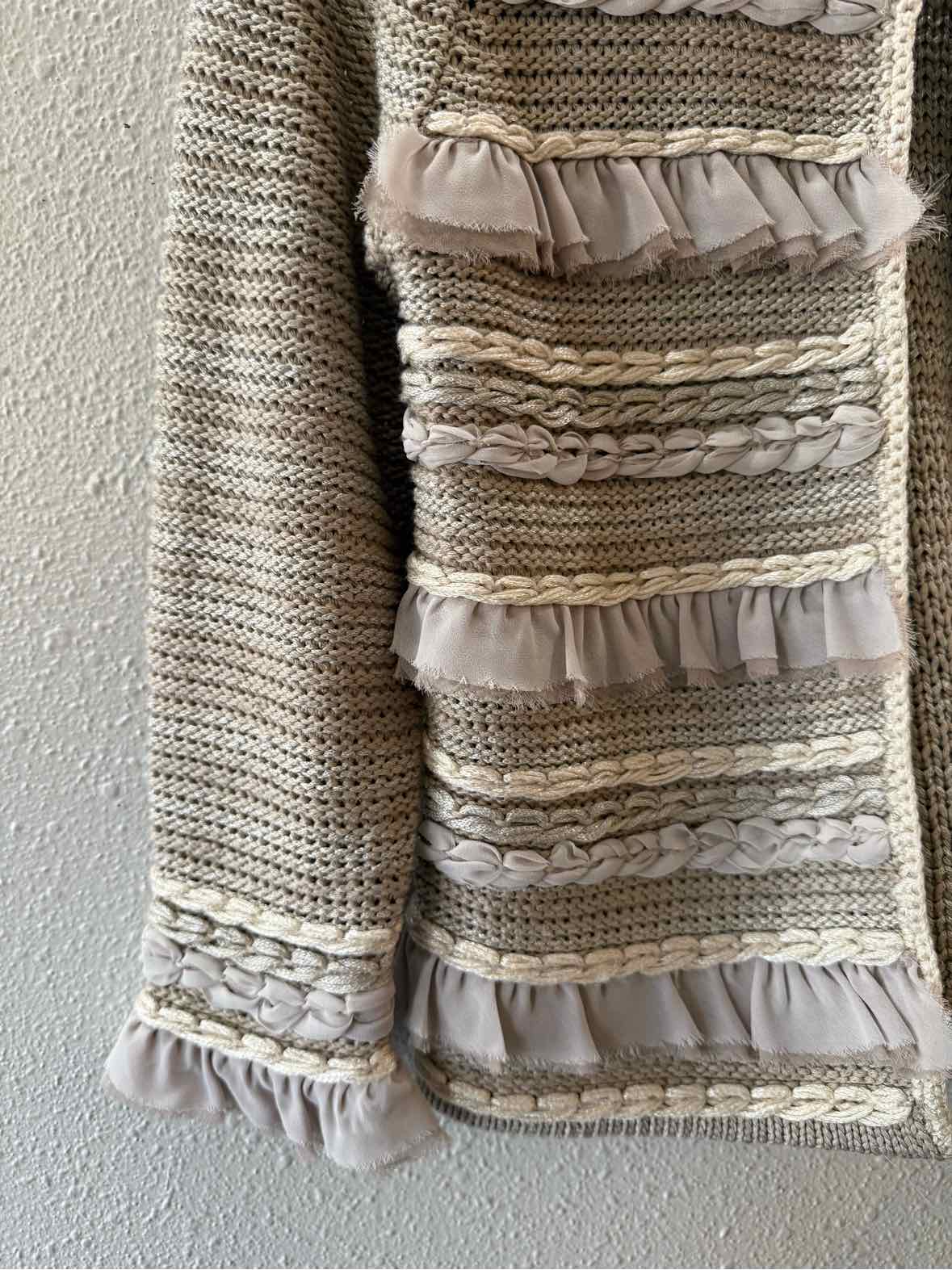 Chico's Beige Multi Size 4 Jacket