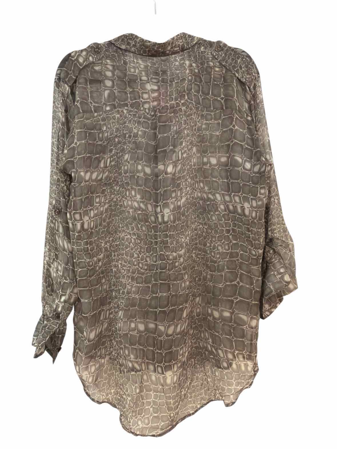 Equipment Gray Size M Shirt