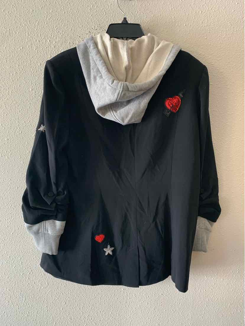 cinq a sept Black Multi Size 16 Blazer
