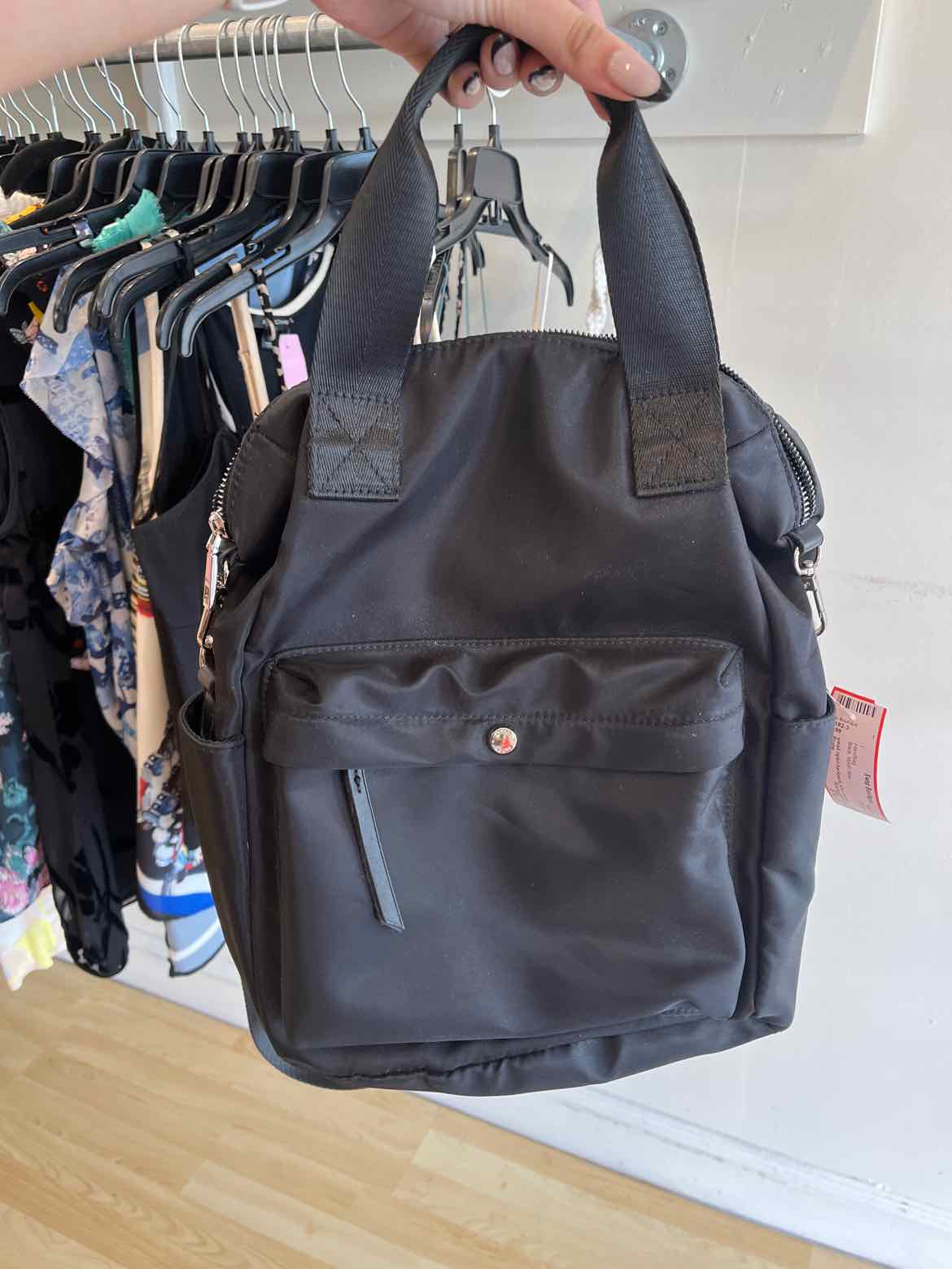 Prune Black Handbag
