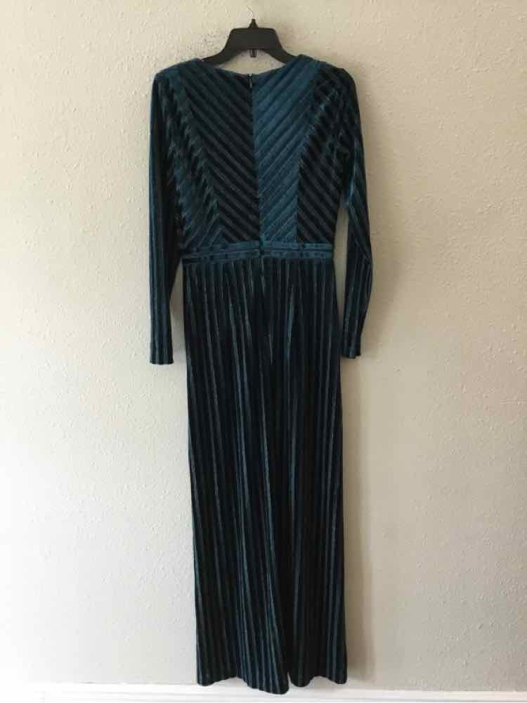 Belle Badgley Misch. Teal Size 4 Gown/Evening Wear