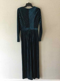 Belle Badgley Misch. Teal Size 4 Gown/Evening Wear