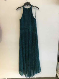 Betsy & Adam Metallic teal Size 12P Gown/Evening Wear