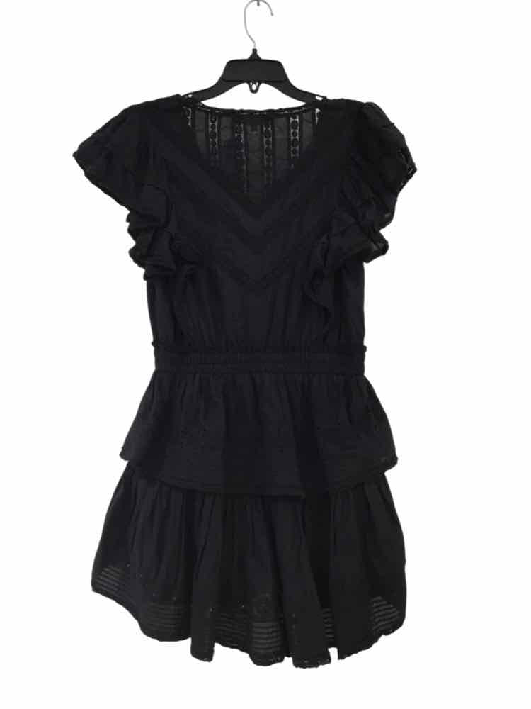 love shack fancy black dress LoveShackFancy Federica Dress in Black