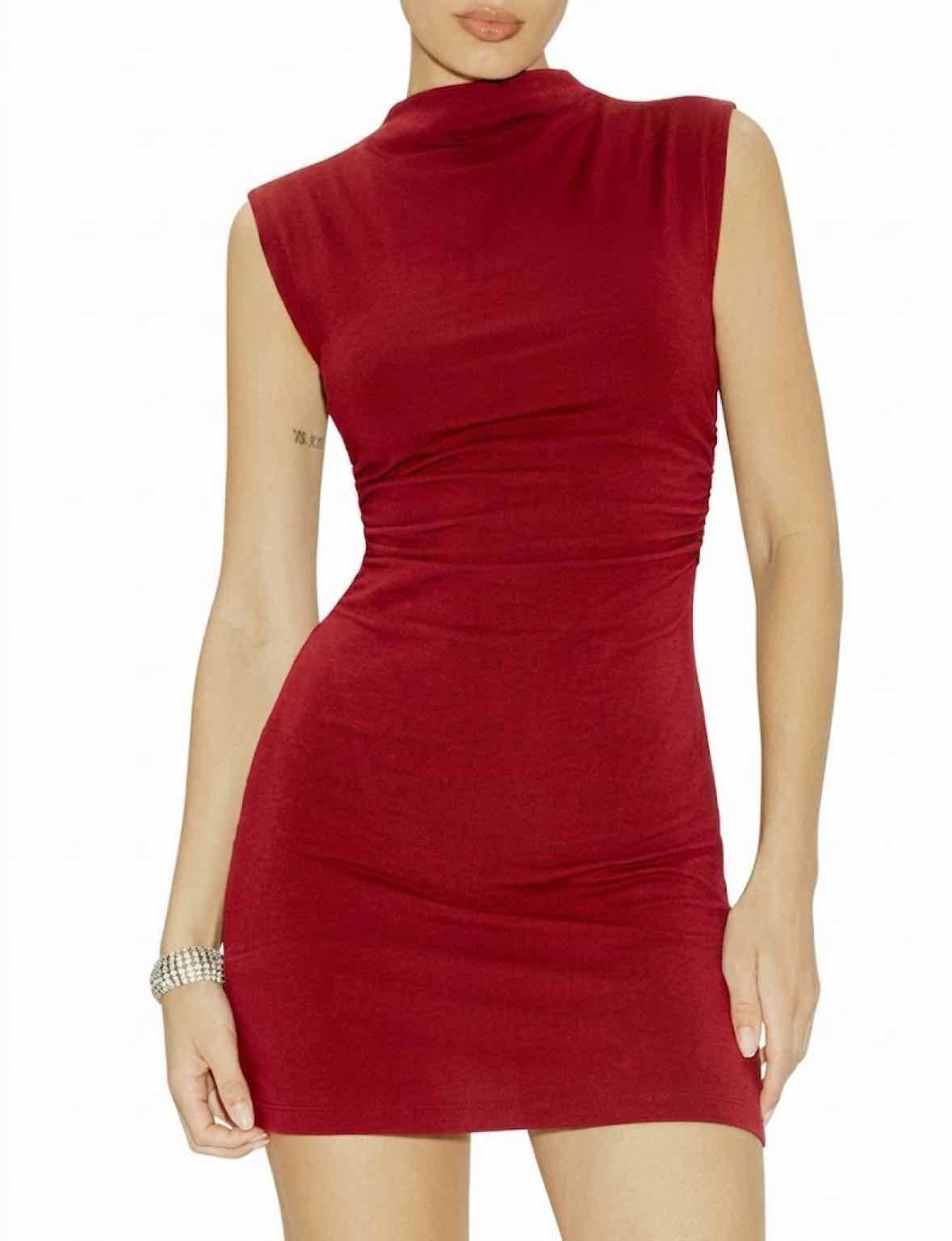 fitted lace wedding dress Reformation Red Size XS Dress – Swap Boutique