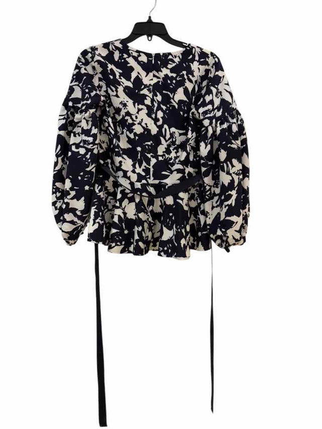 Alexis Navy and White Size S Dress