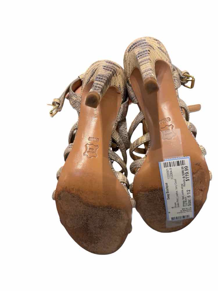 Tory Burch Snake Print Size 6 1/2 Shoes