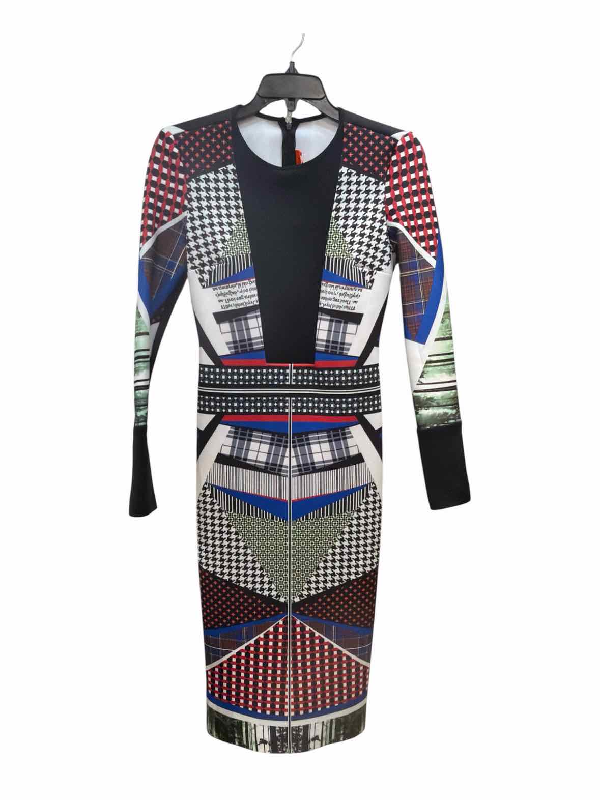 Clover Canyon Black Multi Size S Dress