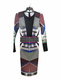 Clover Canyon Black Multi Size S Dress
