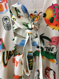 ALEMAIS White Multi Size 2 Dress