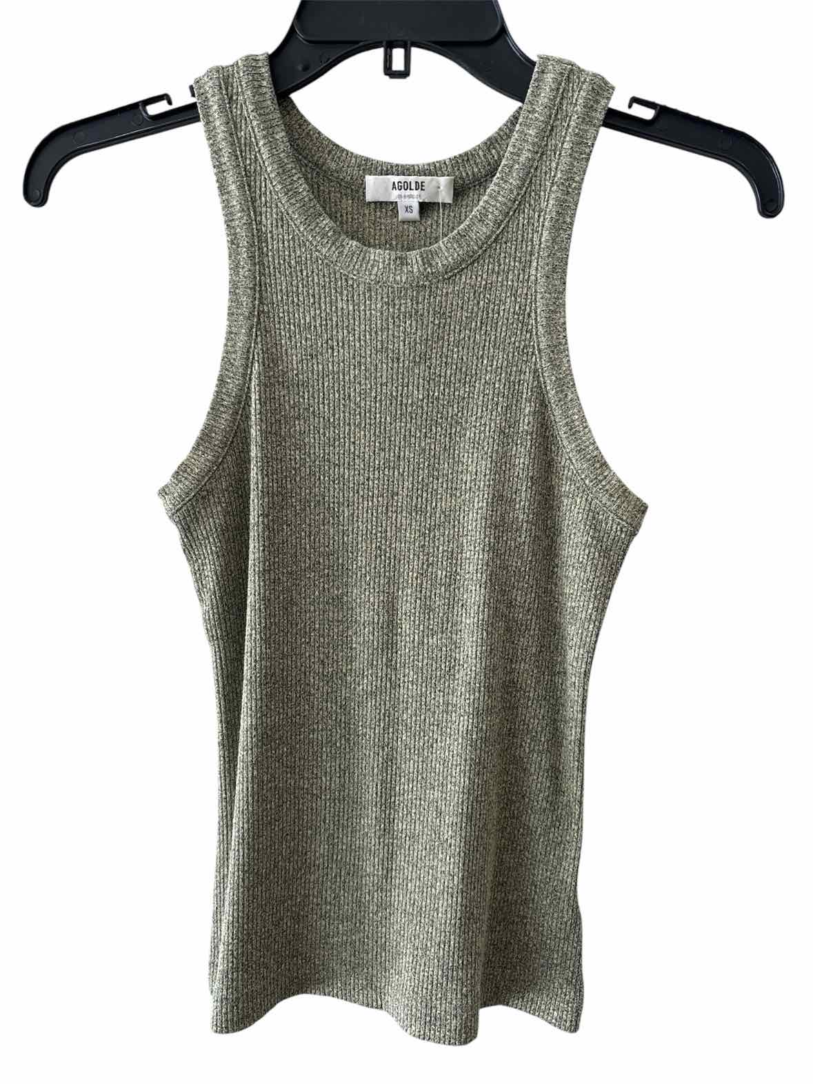 Agolde Heather Green Size XS Tank Top