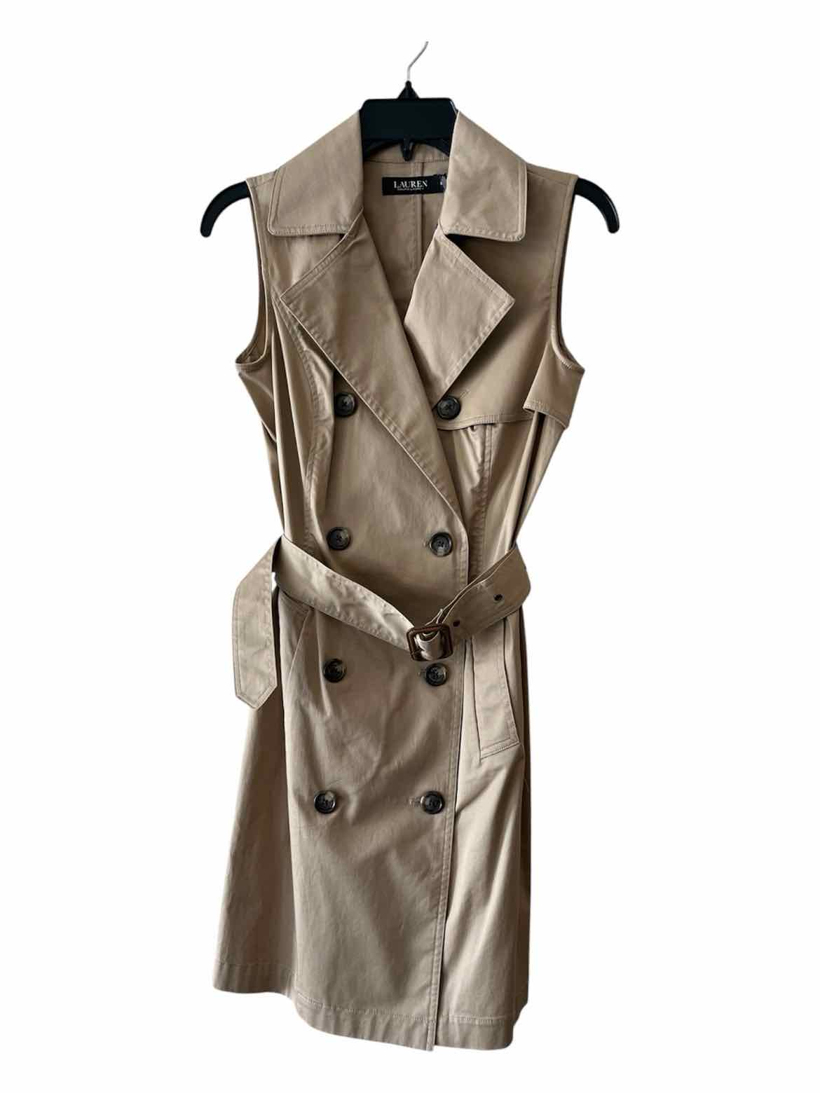Lauren Ralph Lauren Light Brown Size 00 Dress