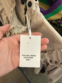 stellah Greige Size L Shirt