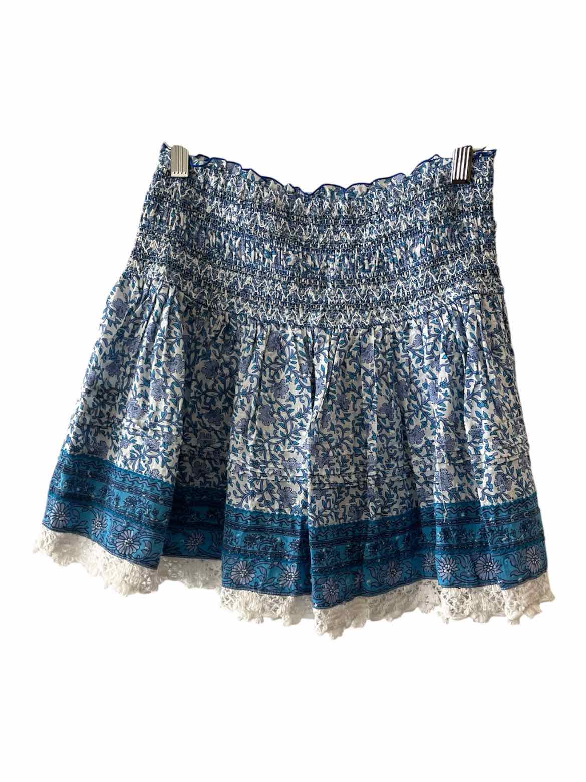 Poupette St Barth Blue and White Size S Skirt