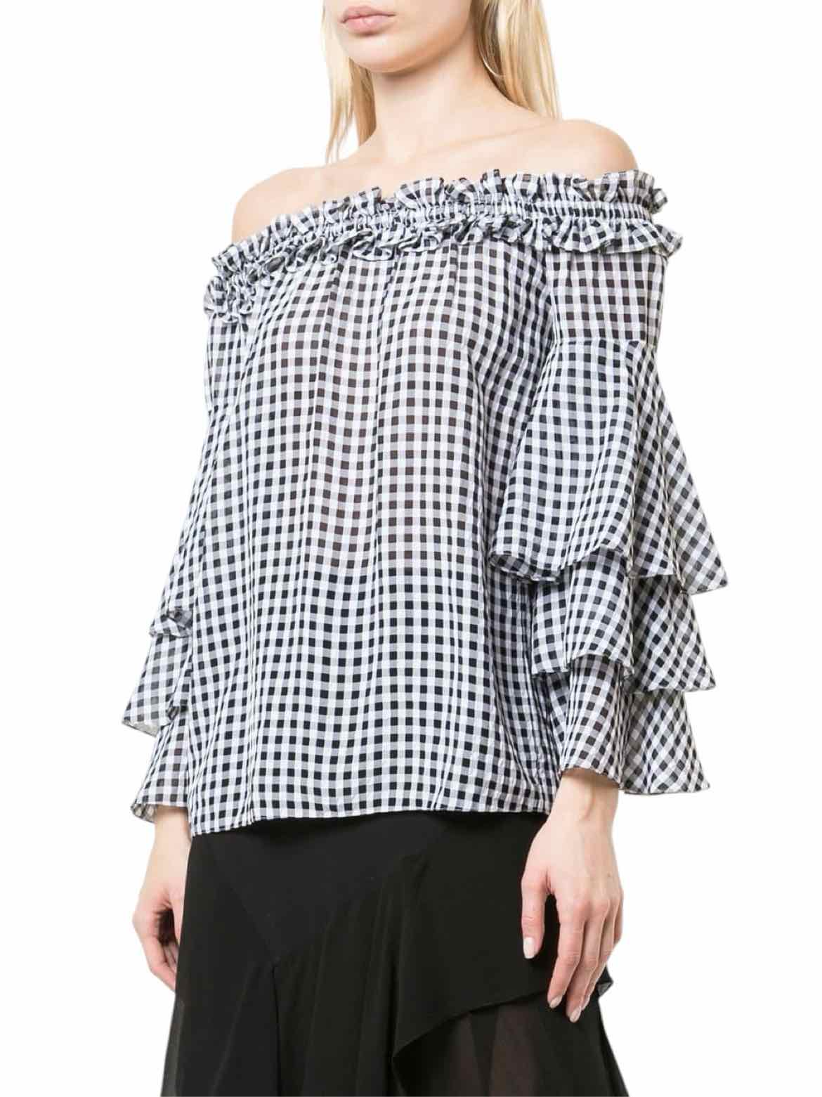 Michael Kors Collection Black and white Size M Shirt