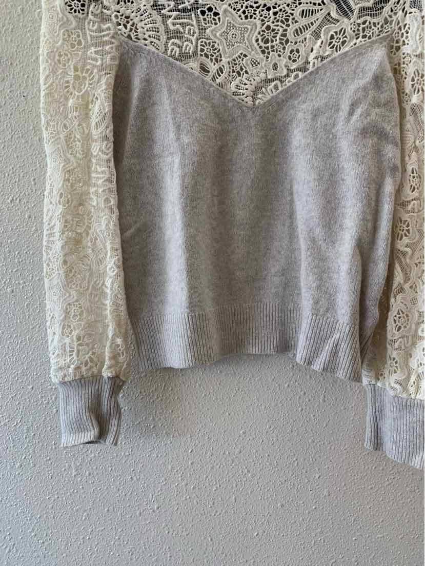Rebecca Taylor Grey and white Size S Sweater