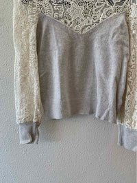 Rebecca Taylor Grey and white Size S Sweater