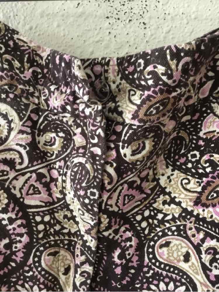 Julia Amory Purple Multi Size L Pants