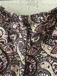 Julia Amory Purple Multi Size L Pants