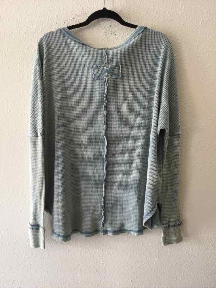 Zenana Blue Size L/XL Shirt