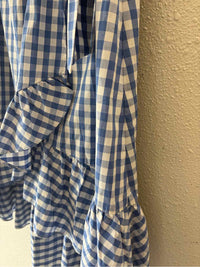 J Crew Factory Blue and White Size S Skirt