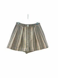 Matthew Bruch Brown and Orange Size 2 Shorts