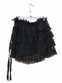 LoveShackFancy Black Size 6 Skirt
