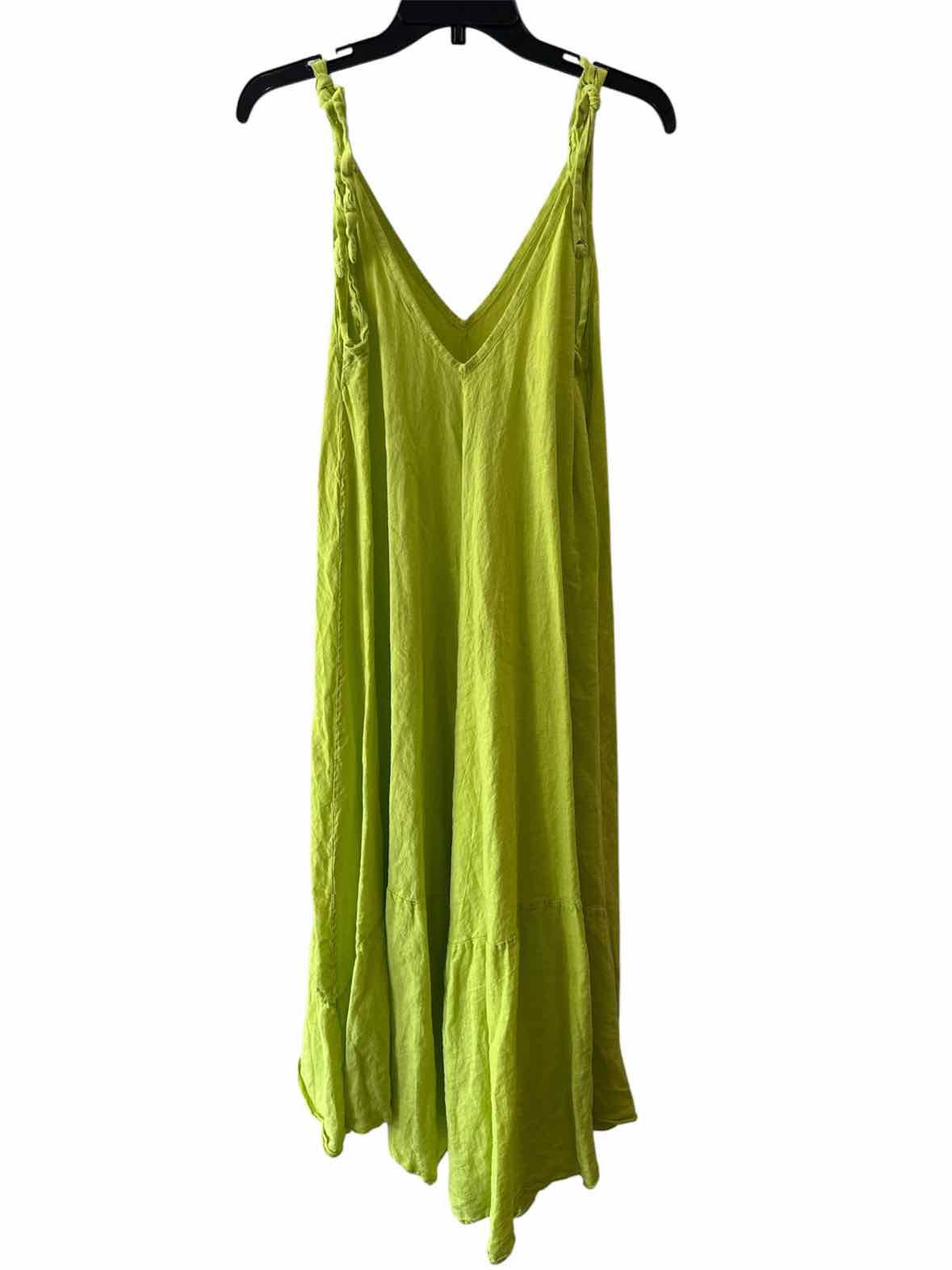 Meo Meli Lime Green Size No Label Dress