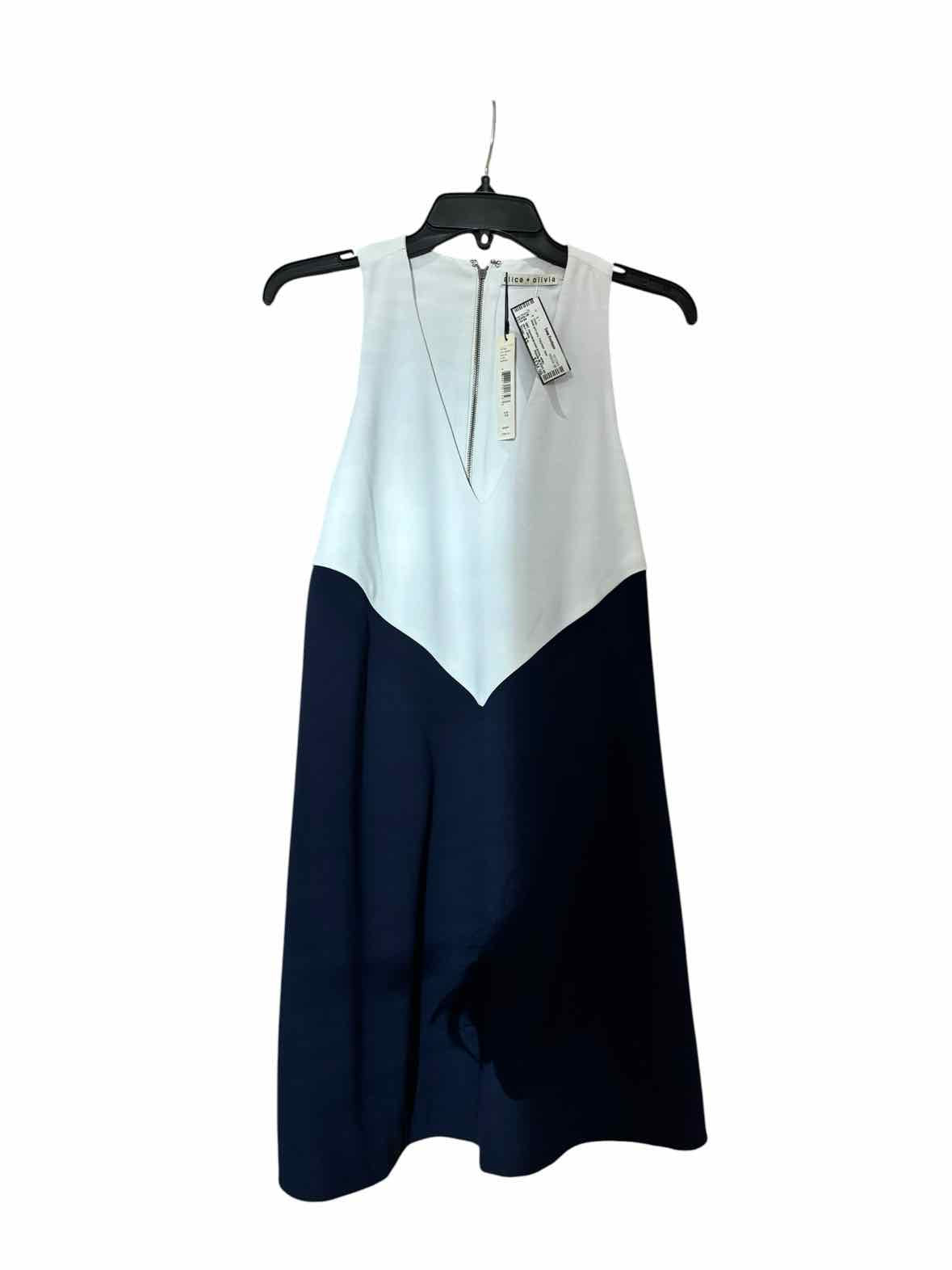 black and white alice and olivia dress + navy Size XS Princess An A+O favorite silhouette Size:100 Fashion Fridays: Invitation's Coded Formal dress