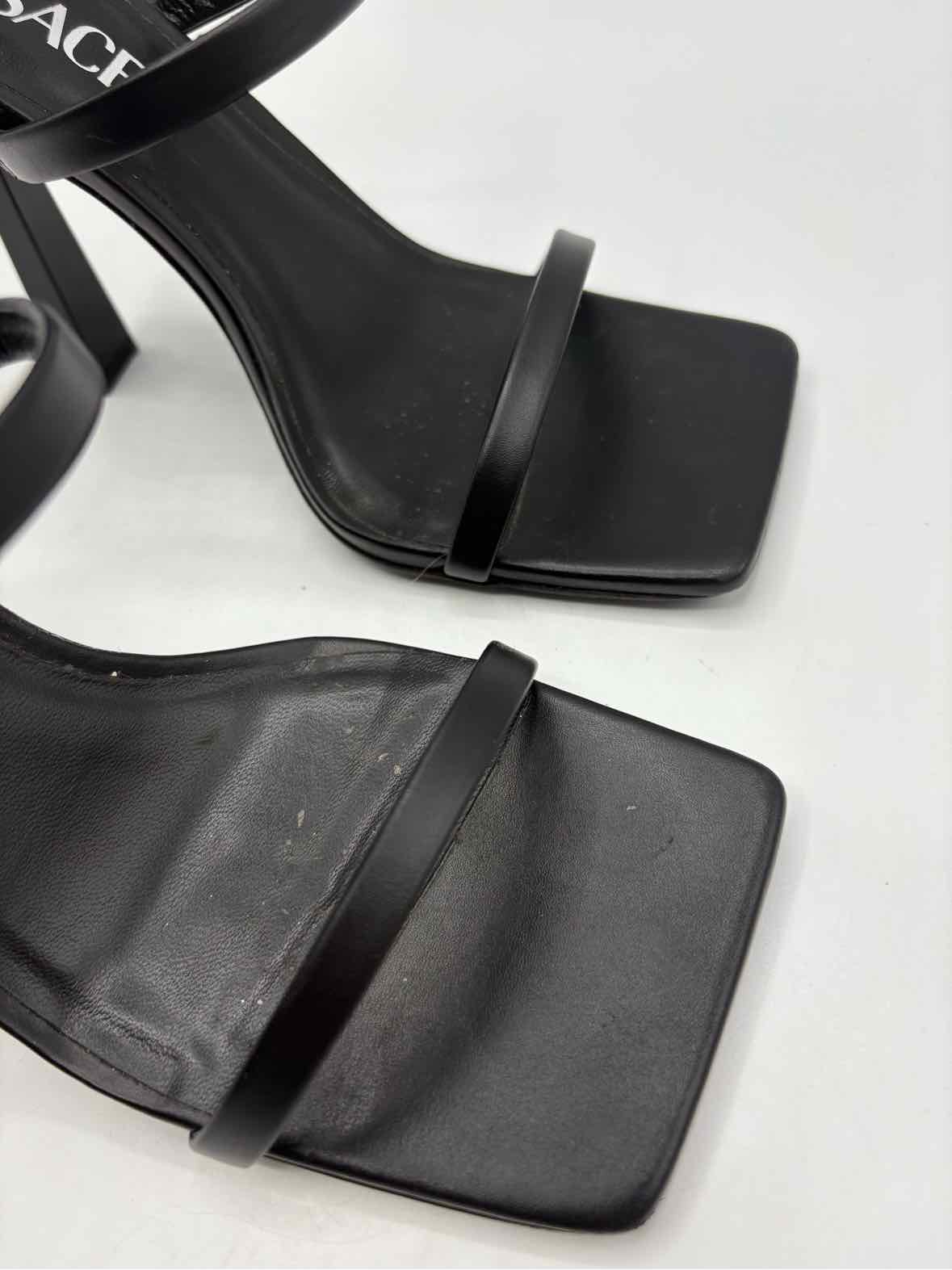 Versace Black Size 36.5 Shoes
