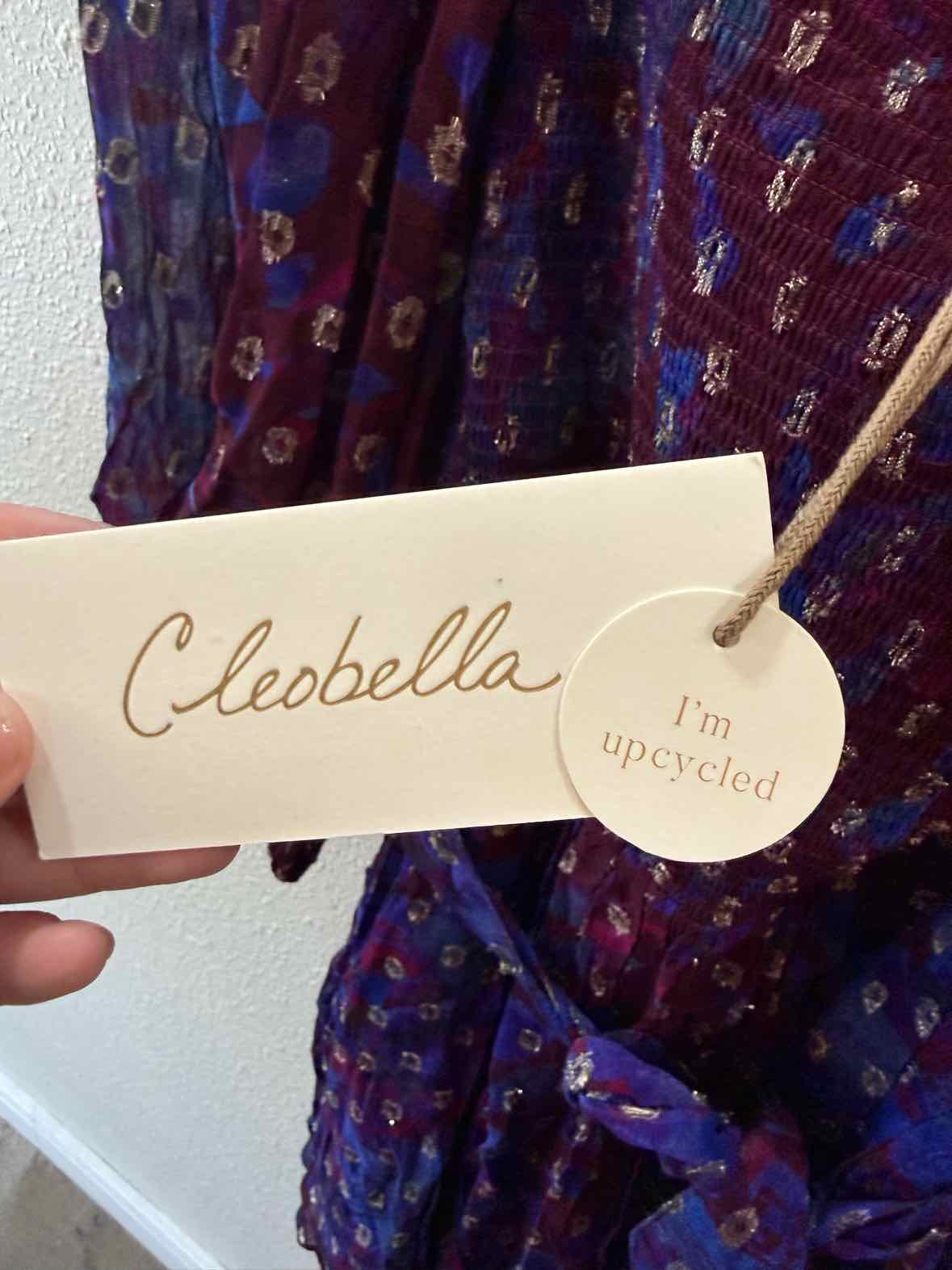 cleobella Burgundy and blue Size M Dress