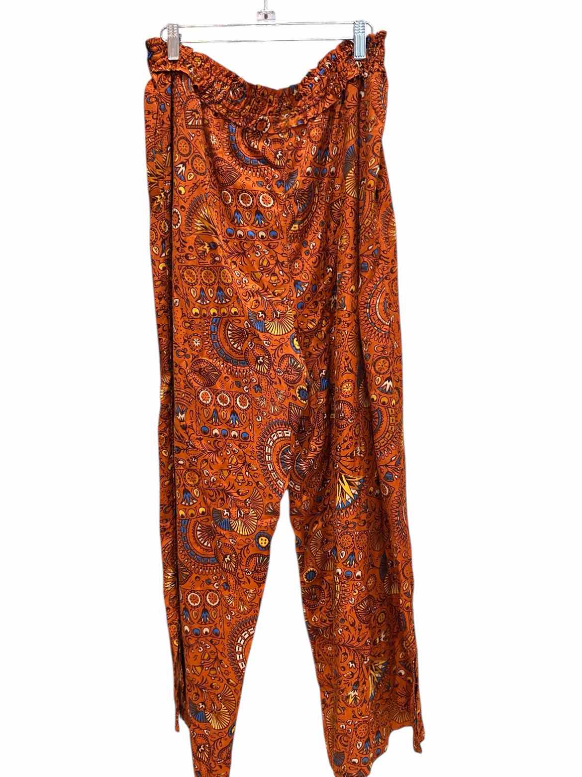 by Anthropologie Orange Multi Size XL Pants